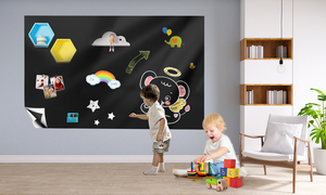 <span class=keywords><strong>Tableau</strong></span> magnétique pour salle de jeux par Uni-felt-Facile à enlever pour la maison/le bureau - Product Image 4