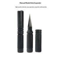 Herramienta de ensanchamiento manual ajustable con escala, expansor de orificios portátil para perforación de láminas de plástico para modelismo y carrocerías de vehículos