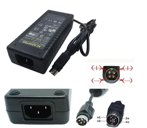 60 Wát 4-pin <span class=keywords><strong>AC</strong></span> DC chuyển đổi <span class=keywords><strong>Adapter</strong></span> 12V 5A chuyển mạch cung cấp điện cho <span class=keywords><strong>LCD</strong></span> TV màn hình phẳng DVR Dây Cáp Sạc Máy Tính Xách Tay PC - Product Image 4