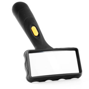 2.5x LED rettangolare Di Plastica lente di ingrandimento lente di ingrandimento lampada piazza lentes <span class=keywords><strong>lupa</strong></span> led - Product Image 4