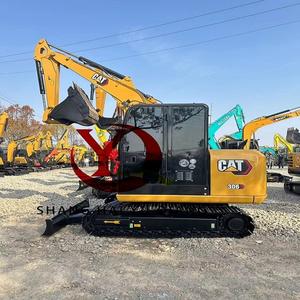 2023 pour CAT 306E Mini pelle de 6 tonnes à vendre Pelle sur chenilles d'occasion Meilleur prix Presque neuf avec boîte de vitesses pour moteur à noyau - Product Image 1