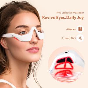 Appareil de massage oculaire rechargeable pour réduire les cernes, les poches et les rides, et soulager la fatigue oculaire - Product Image 2