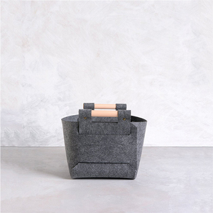 Contenitore Portaoggetti Organizzatore Domestico Cestino Portaoggetti <span class=keywords><strong>in</strong></span> Tessuto <span class=keywords><strong>Feltro</strong></span> - Product Image 3