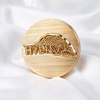 Embosseuse multifonction en laiton de qualité alimentaire avec logo personnalisé pour cuir, savon, cire, glace, biscuits et chocolat