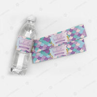 Autocollant d'étiquette de bouteille de teinture de shampooing de conditionneur de vinyle imperméable imprimé de logo personnalisé