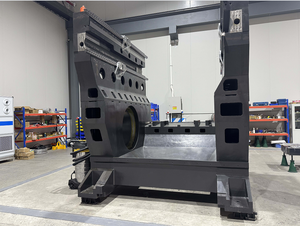 Độ cứng cao 5-trục <span class=keywords><strong>CNC</strong></span> gia công dọc centre công nghiệp cấp Cradle loại máy phay cho khuôn lớn cánh quạt kim loại - Product Image 5