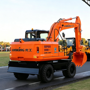 Excavadora con Ruedas CDM6150W con Circuito Hidráulico Optimizado para el Desarrollo de Parques Industriales, Equipo de Excavación de Ciclo Rápido - Product Image 2
