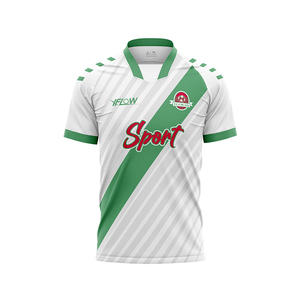 Jersey Sepak Bola Custom, Baju Olahraga Grosir, 100% Polyester Sublimasi - Product Image 1