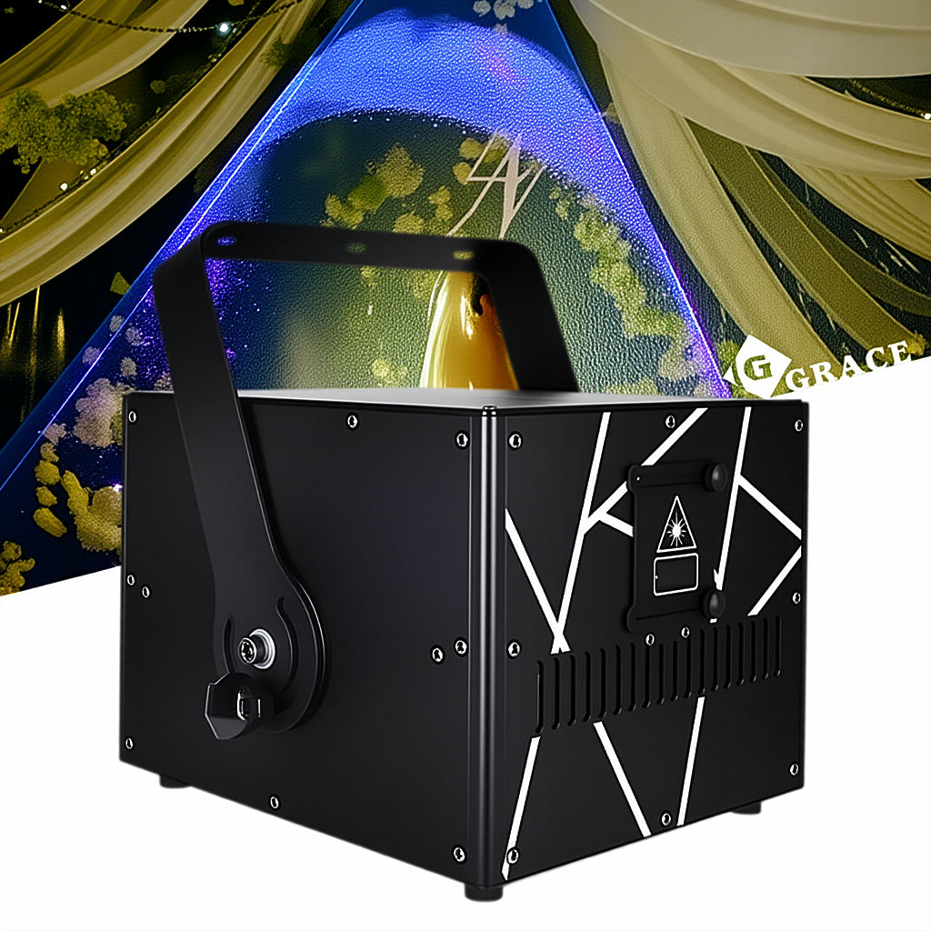 Grace 5W Projectors Laser Light Show DMX512 RGB Animation Night Club Event Dj Disco Laser Light