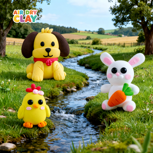 Kit de Arcilla Seca al Aire, Arcilla para Modelar Animales para Niños, Arcilla Mágica para Modelar con Herramientas de Escultura y Tutoriales, Segura y No Tóxica - Product Image 5
