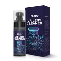 Kit de nettoyage anti-buée pour lentilles de lunettes, solution de nettoyage anti-buée pour lunettes VR, ensemble de chiffons en microfibre