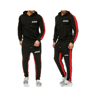 Traje de pista transpirable para hombre, traje personalizado de Color con cremallera para entrenamiento y gimnasio - Product Image 5