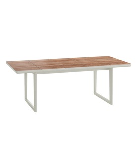 Sân vườn hiện đại nhôm với dệt dây Ghế ăn đặt Patio cắt kim loại ghế ăn với bảng thiết lập - Product Image 4