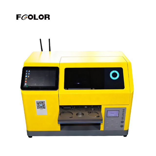 AI Smart UV Printer XP600: Customizable Metal Coin, Phone Case, and Logo Printer - Fully Automatic Digital Printer