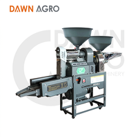 Moulin à riz universel 150 kg H, facile à utiliser, pour usage domestique, 220 V, traitement automatique des céréales avec tamis vibrant