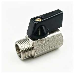 Robinet à levier en acier inoxydable 304, 1 pièce, filetage NPT/BSP femelle, passage complet, pour coupure de conduite d'eau, SS304 - Product Image 1