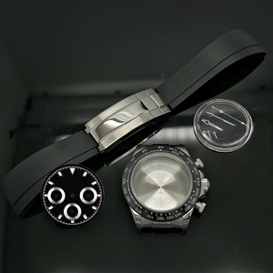 Caja de <span class=keywords><strong>Reloj</strong></span> Multifunción Multicolor en Oro y Oro Rosa, Cristal de Zafiro, Brazalete con Eslabones, Movimiento VK63A, Acero Inoxidable 316L, 29.5mm - Product Image 6