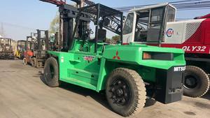 Japan Used Original Imported Mitsubishi Forklift <b>Model</b> FD150 15 Ton Diesel Offroad for Sale - Product Image 2