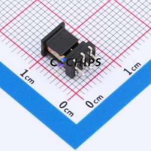 GT-BTP20003-0280A-009A Blade/Spring Contact Battery Connector SMD,P=2mm Connector Blade Contact Type Male 2mm 3P Vertical Mount - Product Image 2