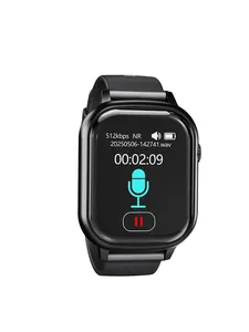 Enregistreur vocal portable qui transcribe l'<span class=keywords><strong>audio</strong></span> <span class=keywords><strong>en</strong></span> temps réel <span class=keywords><strong>en</strong></span> <span class=keywords><strong>texte</strong></span> et affiche l'enregistrement sur <span class=keywords><strong>un</strong></span> écran intelligent - Product Image 2