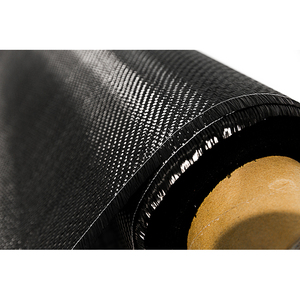 Vải sợi carbon dệt trơn, dệt chéo tùy chỉnh 1K 3K 12K, cuộn vải tùy chỉnh trọng lượng và độ dày cho ngành hàng không/đóng cốt thép - Product Image 1