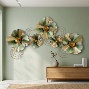 Panel de Arte de pared de metal moderno hecho a mano Artesanía de metal de estilo contemporáneo único recién diseñado con formato de resorte - Product Image 6