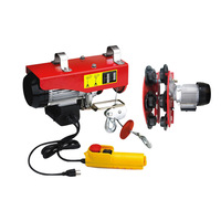 Mini-treuil électrique sans fil 220V avec télécommande, levage par câble, PA200-1000kg, grue domestique compacte multicolore