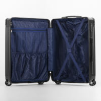 Valise à roulettes Eastshine professionnelle, élégante, antivol, en ABS léger, avec roulettes pivotantes à 360 degrés et serrure TSA