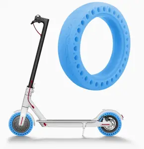 Superbsail di alta qualità 8.5*2.0 pollici a nido d'ape gomma solida blu fluorescente per Xiaomi M365/1S Pro accessori Scooter Pro2