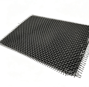 Disco de Malla de Alambre Tejido de Acero Inoxidable Negro Cortable para Equipos de Filtración de Líquidos o Construcción - Product Image 1