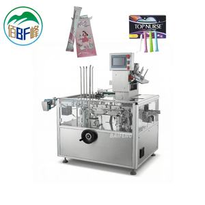 Cartonneuse professionnelle à économie d'énergie pour serviettes hygiéniques et tampons, destinée aux fabricants de produits d'hygiène personnelle - Product Image 1