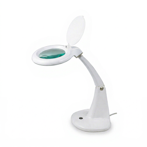 Dimmable 6W IP54 Rated <b>LED</b> Desk Task Lamp with Flexible Arm Eye-Caring Table Working Magnifying <b>Light</b> for Reading & <b>Work</b> - Product Image 1