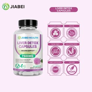 Cápsulas de Desintoxicação para Proteger o Fígado, Suplementos Herbais para Adultos, Alimentos Saudáveis para Homens e Mulheres - Product Image 6