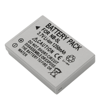 Baterai Kamera Li-ion Pengganti NB-5L 3.7V 1250mAh untuk Kamera Digital Canon IXUS 860 950 IS PowerShot S100 S110 SX210