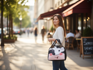 Borsa termica in tessuto non tessuto con disegni animati per lo shopping in tutte le stagioni - Product Image 2