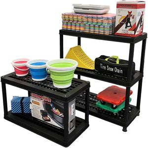 أرفف تخزين بلاستيكية بسعة 750lbs, أرفف تخزين بلاستيكية بسعة 750lbs ، شديدة التحمل ، <span class=keywords><strong>4</strong></span> طبقات ، 5 طبقات ، خفيفة الوزن ، مستودع المرآب ، وحدة الجرف المنزلية - Product Image 4