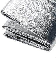Tapis de camping double face en aluminium imperméable et isolant pour l'extérieur, couverture en mousse et feuille d'aluminium pour le camping, coussin en mousse imperméable et isolant