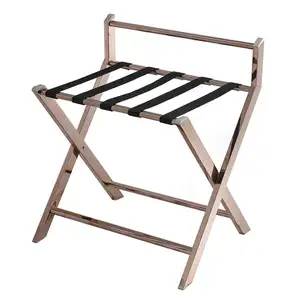 Modern Stainless Steel High Quality Hotel Luggage Rack For Hotel Room