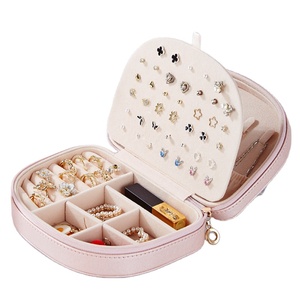 Case for <b>Jewelry</b> High Quality <b>Jewelry</b> <b>Storage</b> Case Fashionable Luxury Travel <b>Jewelry</b> Case - Product Image 1