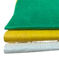 Sacs en raphia de polypropylène vierge 100% coloré, sacs tubulaires tissés en PP, petits sacs, sacs vides à vendre