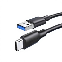 Cable de Transferencia de Datos de Alta Calidad USB 3.0/3.2 a Tipo-C con Carga Rápida PD para Teléfonos Móviles y Discos Duros