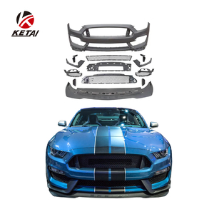 Lame de pare-choc avant pour Mustang 2015 — 2017, accessoires de voiture GT350 Style <span class=keywords><strong>R</strong></span> - Product Image 1
