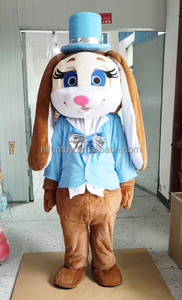 Funtoys alta calidad oso de peluche conejo mascota <span class=keywords><strong>disfraz</strong></span> Animal hombre <span class=keywords><strong>pareja</strong></span> mujer boda Halloween vestido de lujo para adultos - Product Image 2