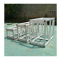Structure Modulaire en Aluminium Triangulaire Personnalisée en Usine, en Alliage d'Aluminium Portable, pour Installation Rapide