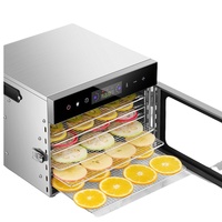 Hoge Capaciteit Food Processor Fruit Groente Droger Voor Rundvlees Fruit Groenten Drogen