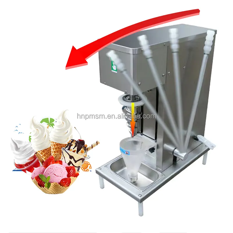 Suministro de fábrica Mini fabricante automático de helados suaves Venta directa máquina de helados suaves en Alemania