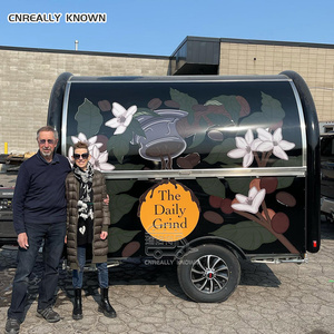 OEM Pizza Trailer <b>Pasta</b> Grill Vending Cart Mobile Crepe Kiosk Icecream Catering Fast Food Truck With Bathroom - Product Image 3