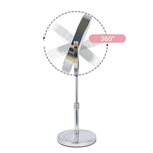 Nhãn hiệu riêng <span class=keywords><strong>8</strong></span> inch 1X/5x phóng đại Vòng đôi bên Vanity gương với đèn - Product Image 5