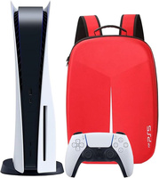 Nouvelle conception grande capacité rigide EVA Case PS5 Sac à dos pour PS5 Console et accessoires Sac à bandoulière de voyage
