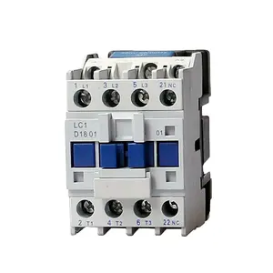 China Suppliers White Types of LC1-D18 Magnetic 18A AC Contactor